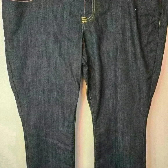 Old Navy The Diva Jeans Boot-cut Mid-rise Dark Wash Size 14 Short - Picture 3 of 13